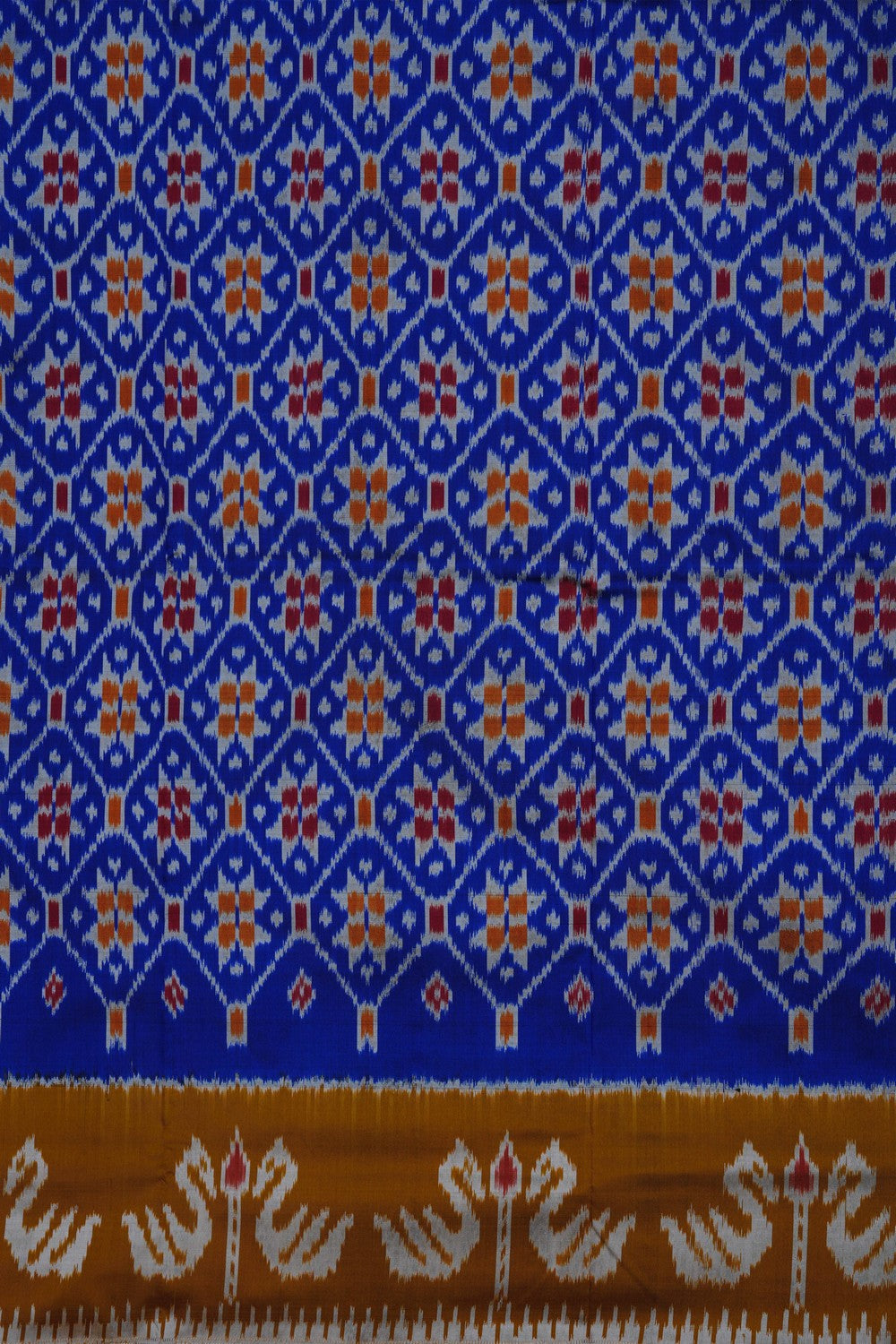 Image of Pochampally Ikat Pavada Unstitched Set