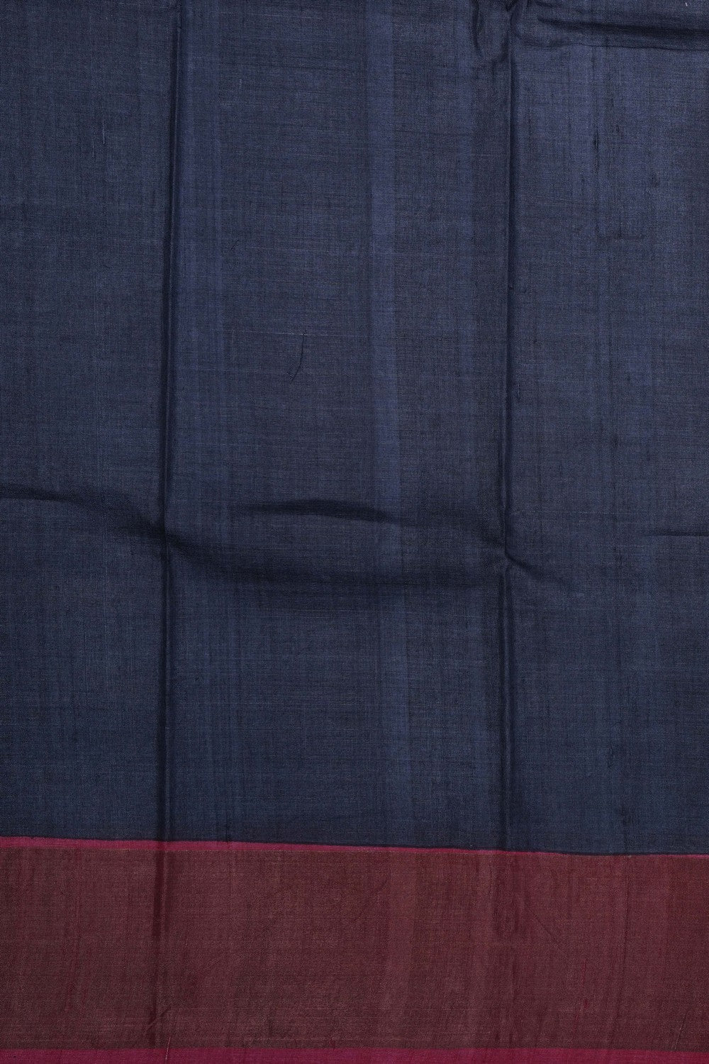 Image of Slate-Grey Desi Tussar Silk Saree