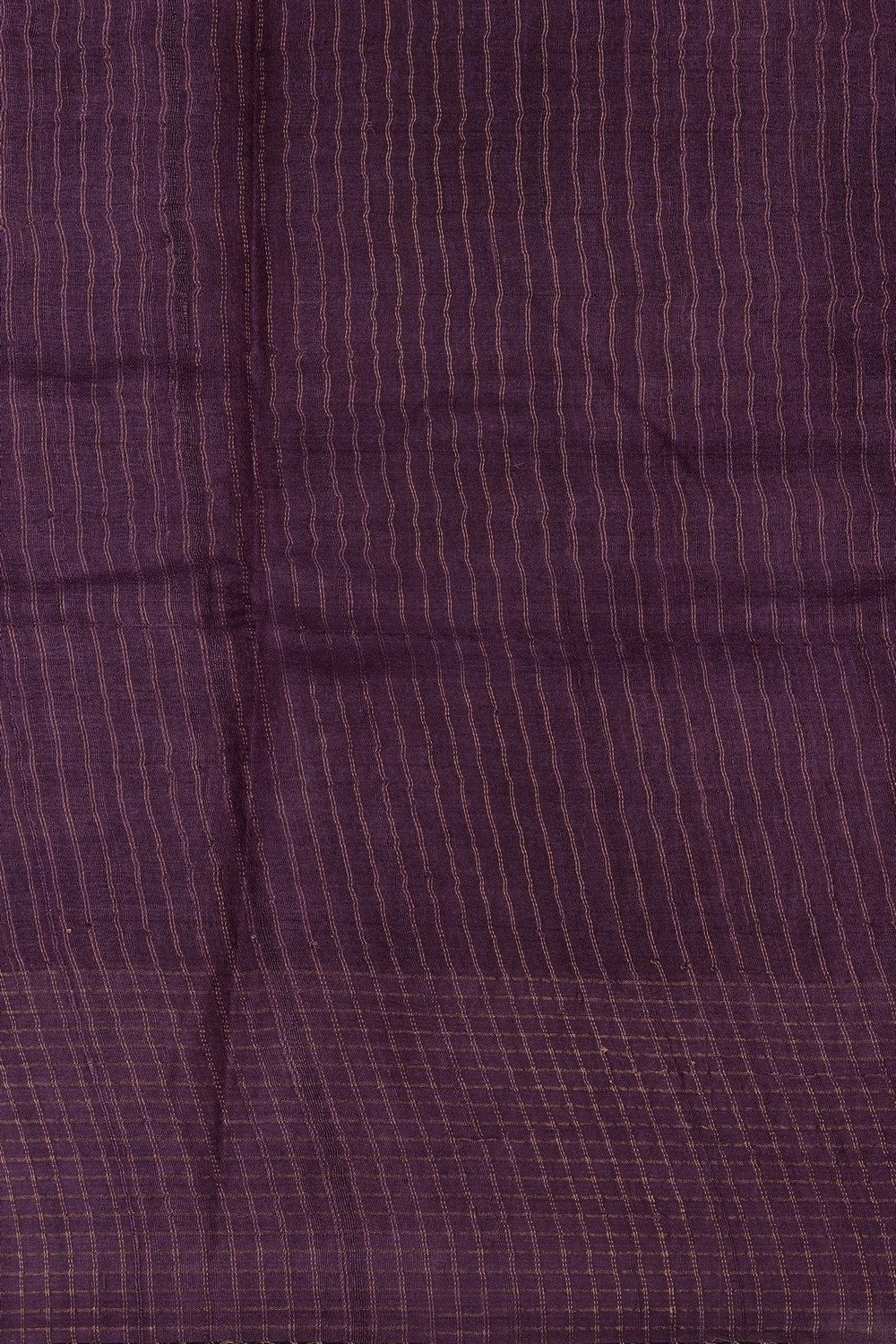 Image of Purple Desi Tussar Silk Saree