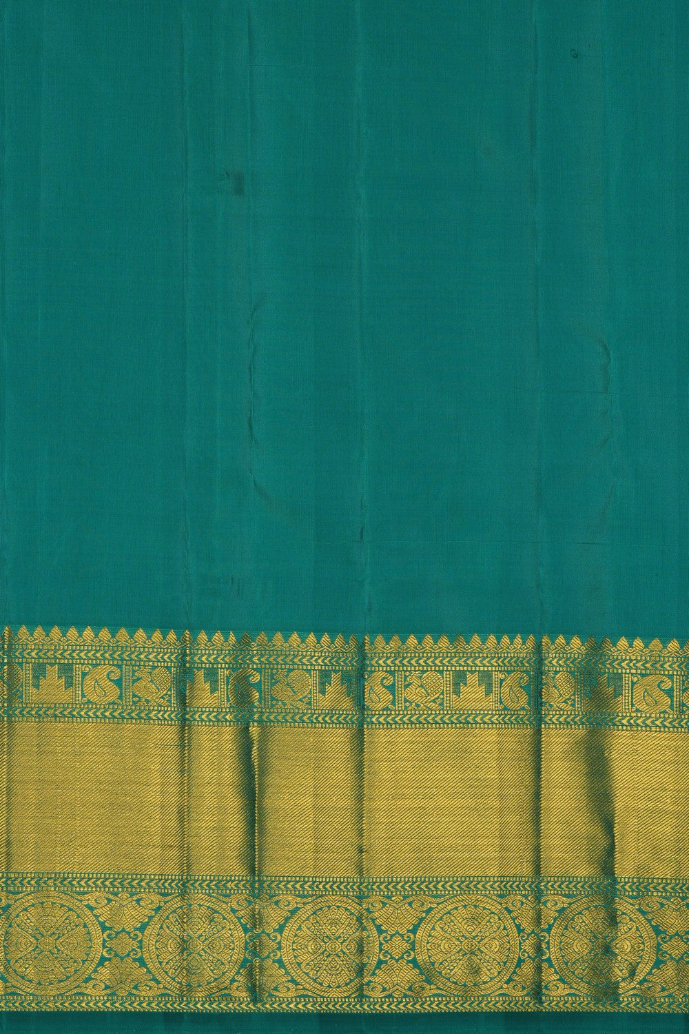 Image of Sea-Green South Silk Saree