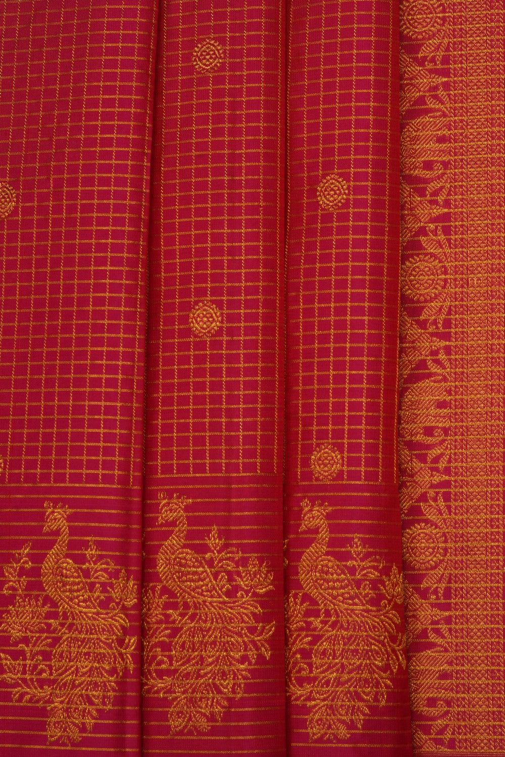 Image of Pink Kanchipattu Saree