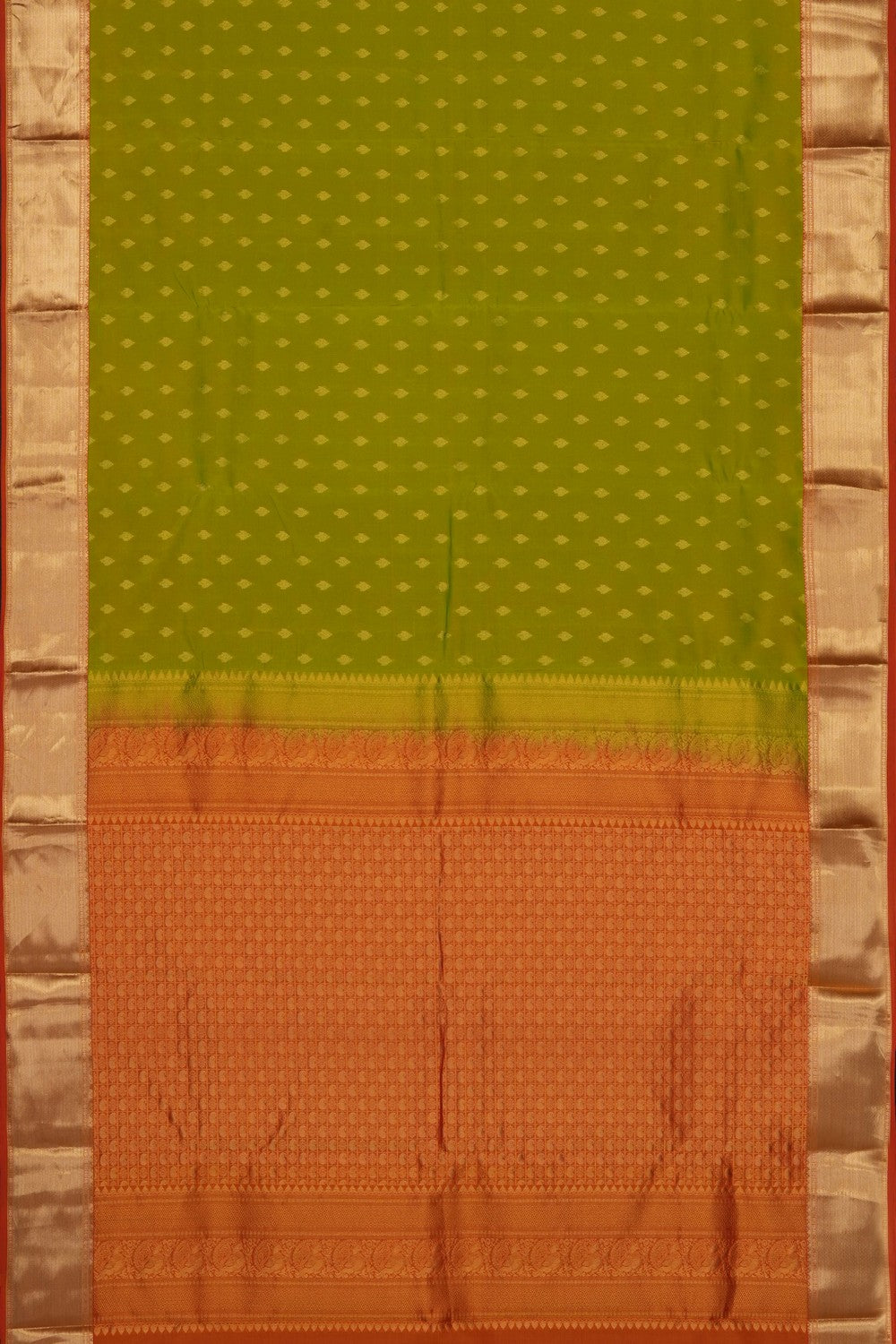 Image of Green South Silk Saree