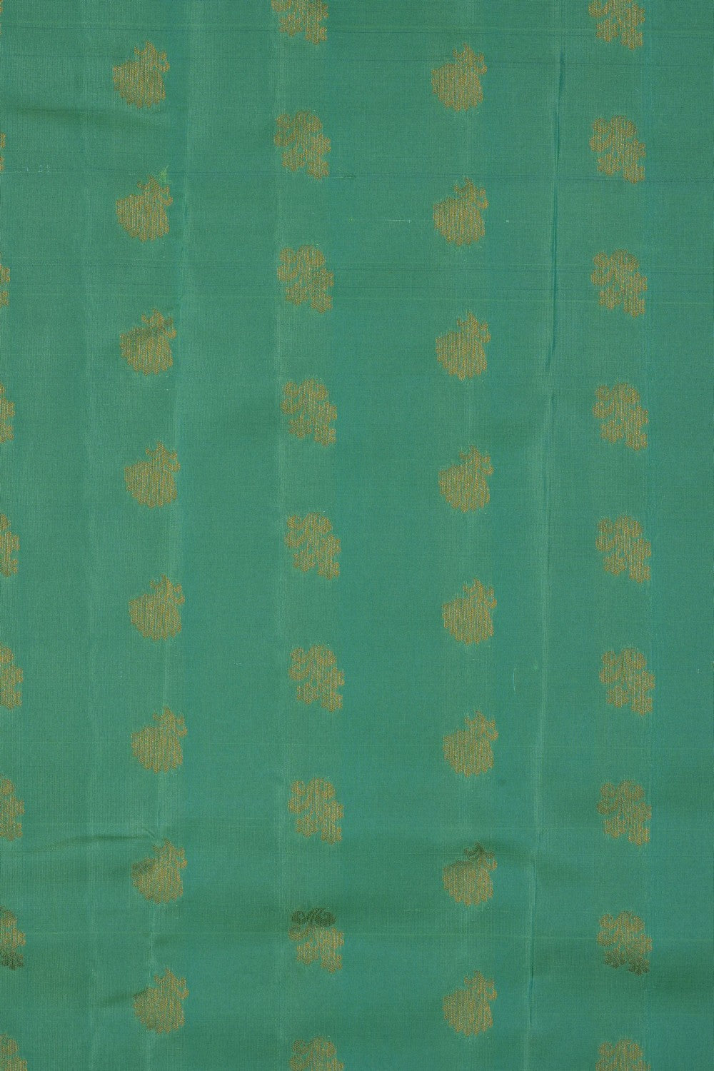 Image of Aqua-Green South Silk Saree