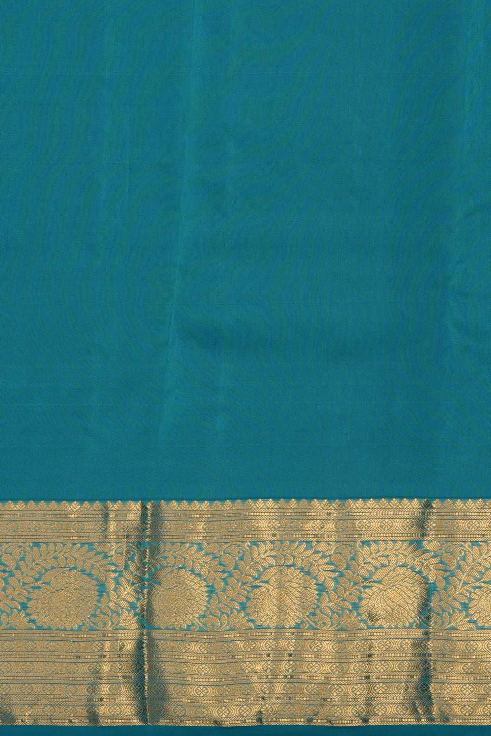 Image of Aqua-Green South Silk Saree