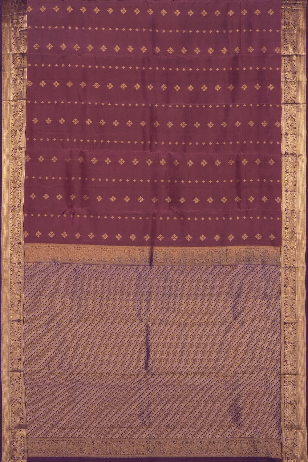 Image of Onion-Pink South Silk Saree