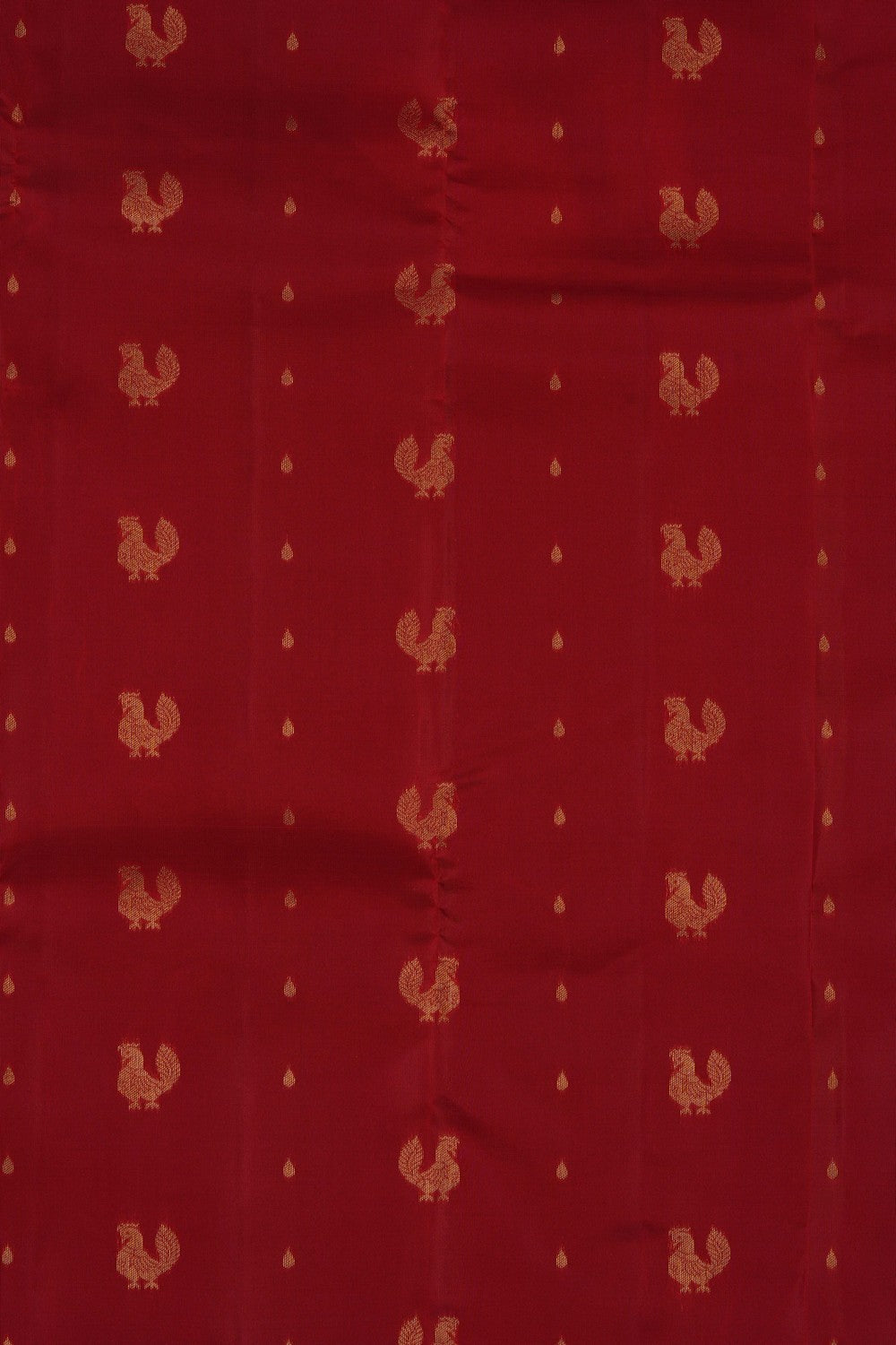 Image of Red South Silk Saree