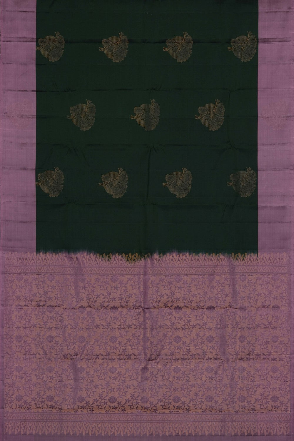 Image of Green South Silk Saree