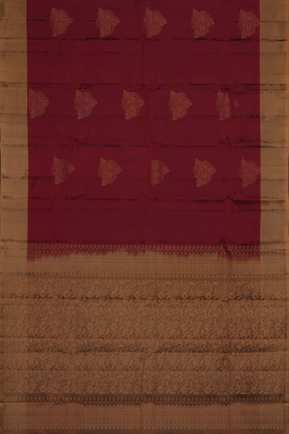 Image of Red South Silk Saree