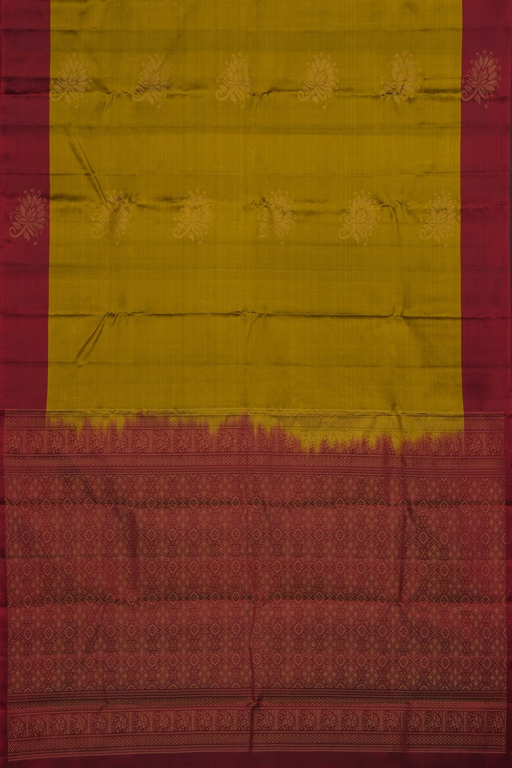 Image of Green South Silk Saree