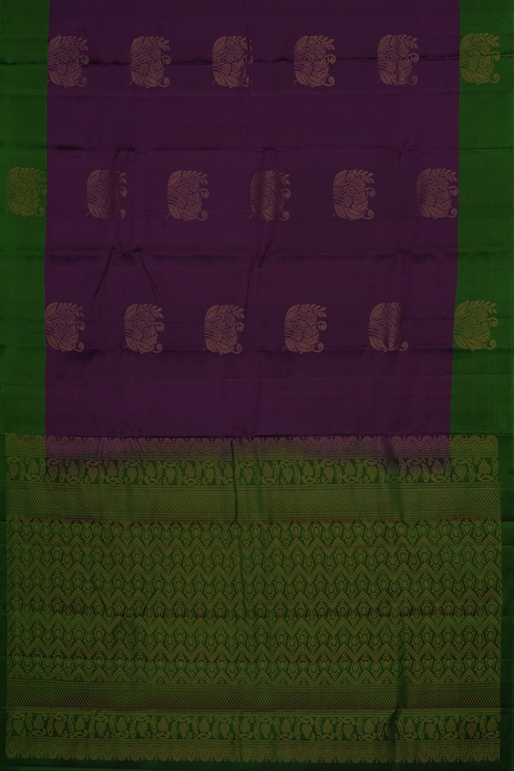 Image of Purple South Silk Saree