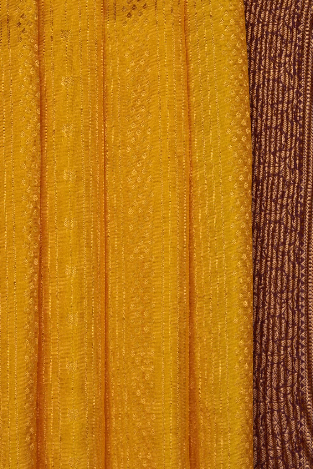 Image of Yellow South Silk Saree