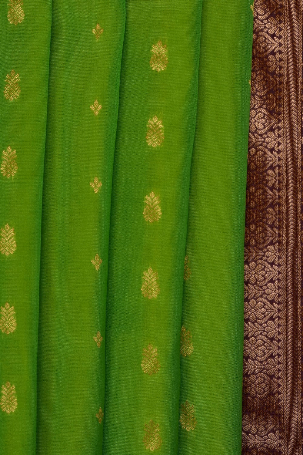 Image of Green South Silk Saree