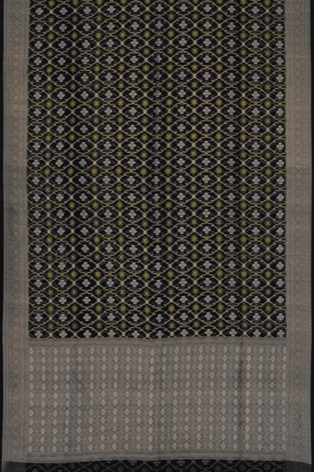 Image of Classy Black Kora Saree