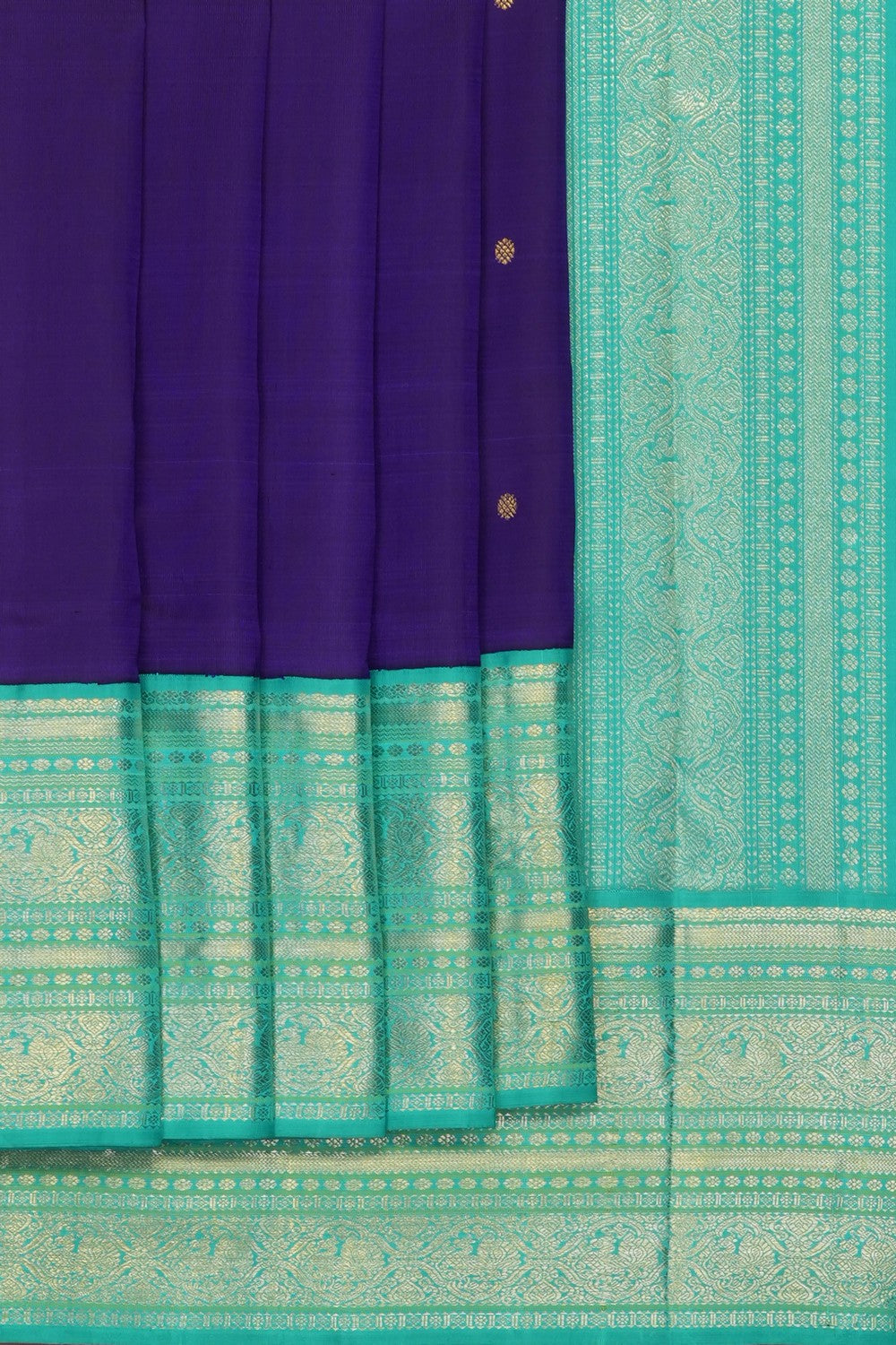 Image of Purple Arani Silk Saree