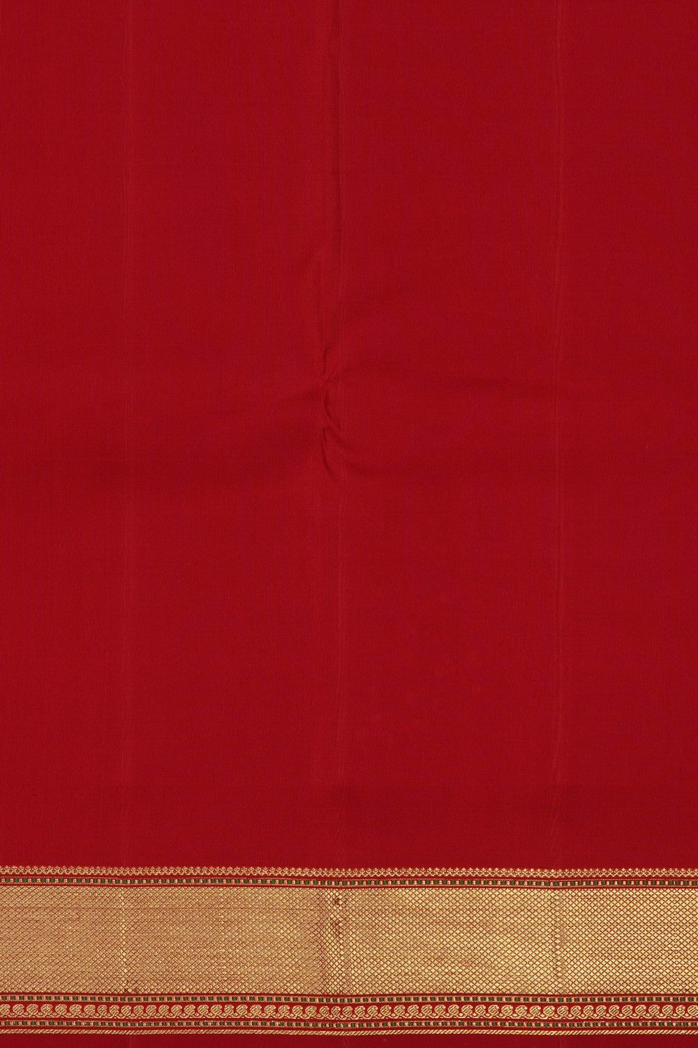 Image of Red Arani Silk Saree
