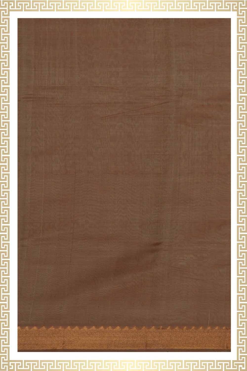 Image of Mangalgiri Silk Beige Dhoti With Kanduva (8 X 4)