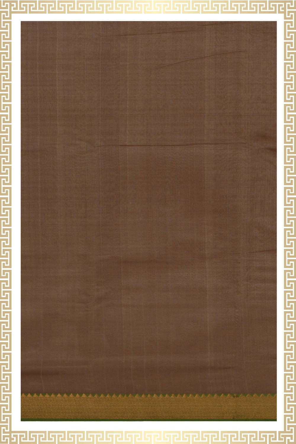 Image of Mangalgiri Silk Beige Dhoti With Kanduva (8 X 4)