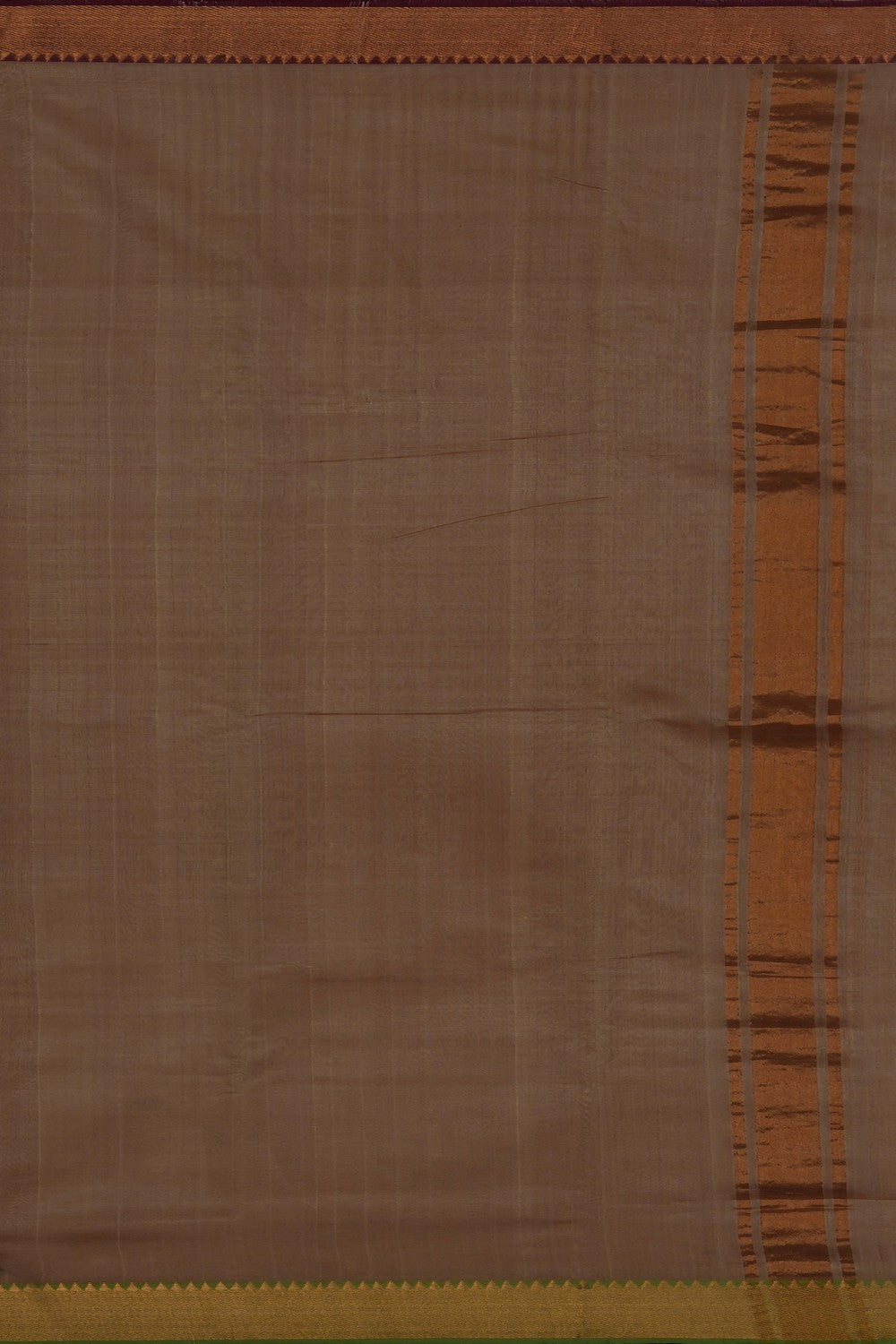 Image of Mangalgiri Silk Beige Dhoti With Kanduva (8 X 4)