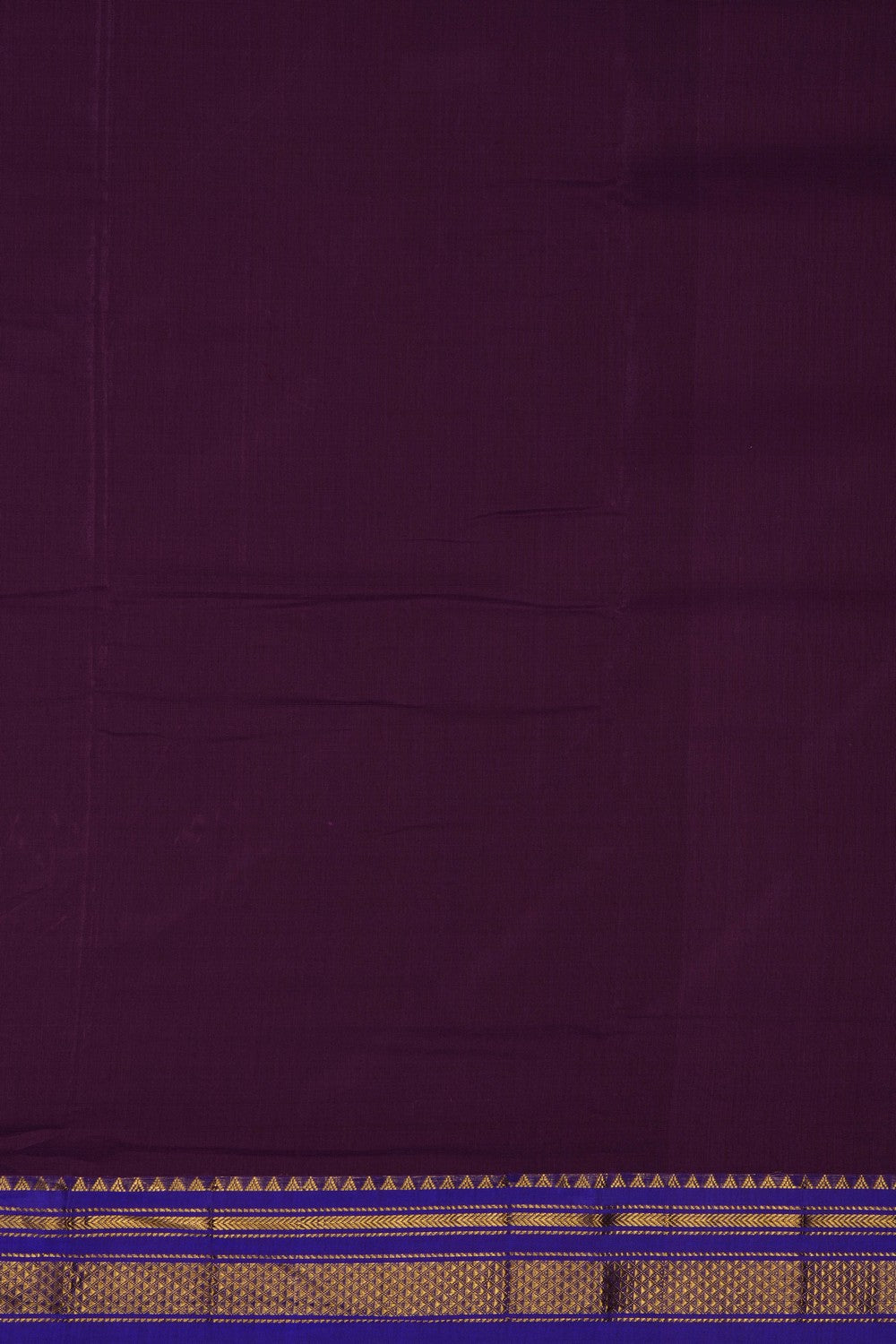 Image of Violet Narayanpet Silk Cotton Saree