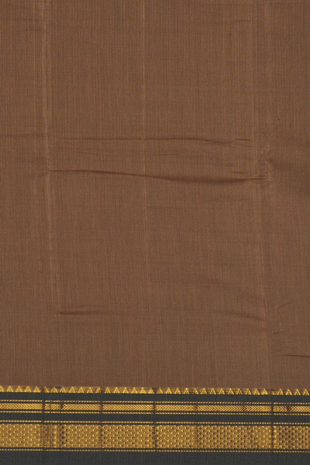 Image of Beige Narayanpet Silk Cotton Saree