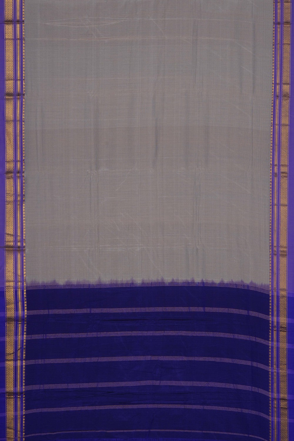 Image of Beige Narayanpet Silk Cotton Saree