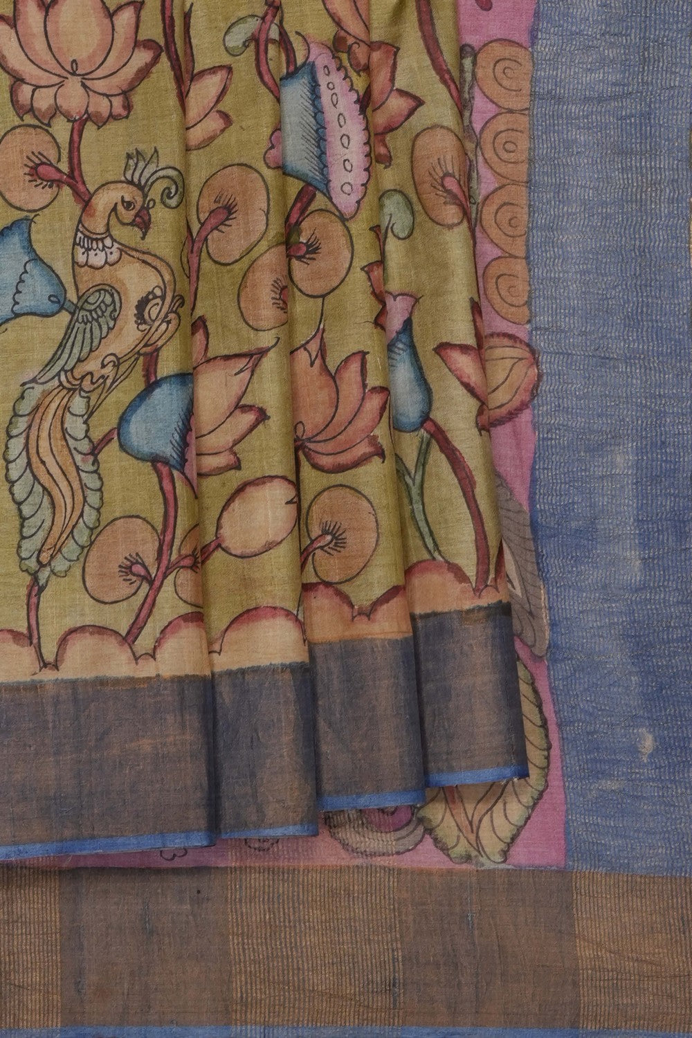 Image of Kalamkari Painting Saree