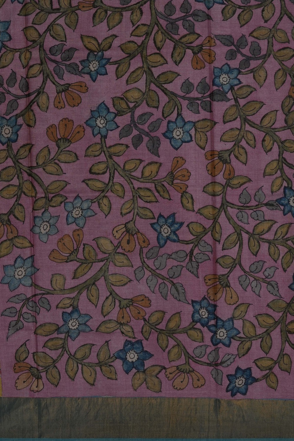 Image of Kalamkari Painting Saree