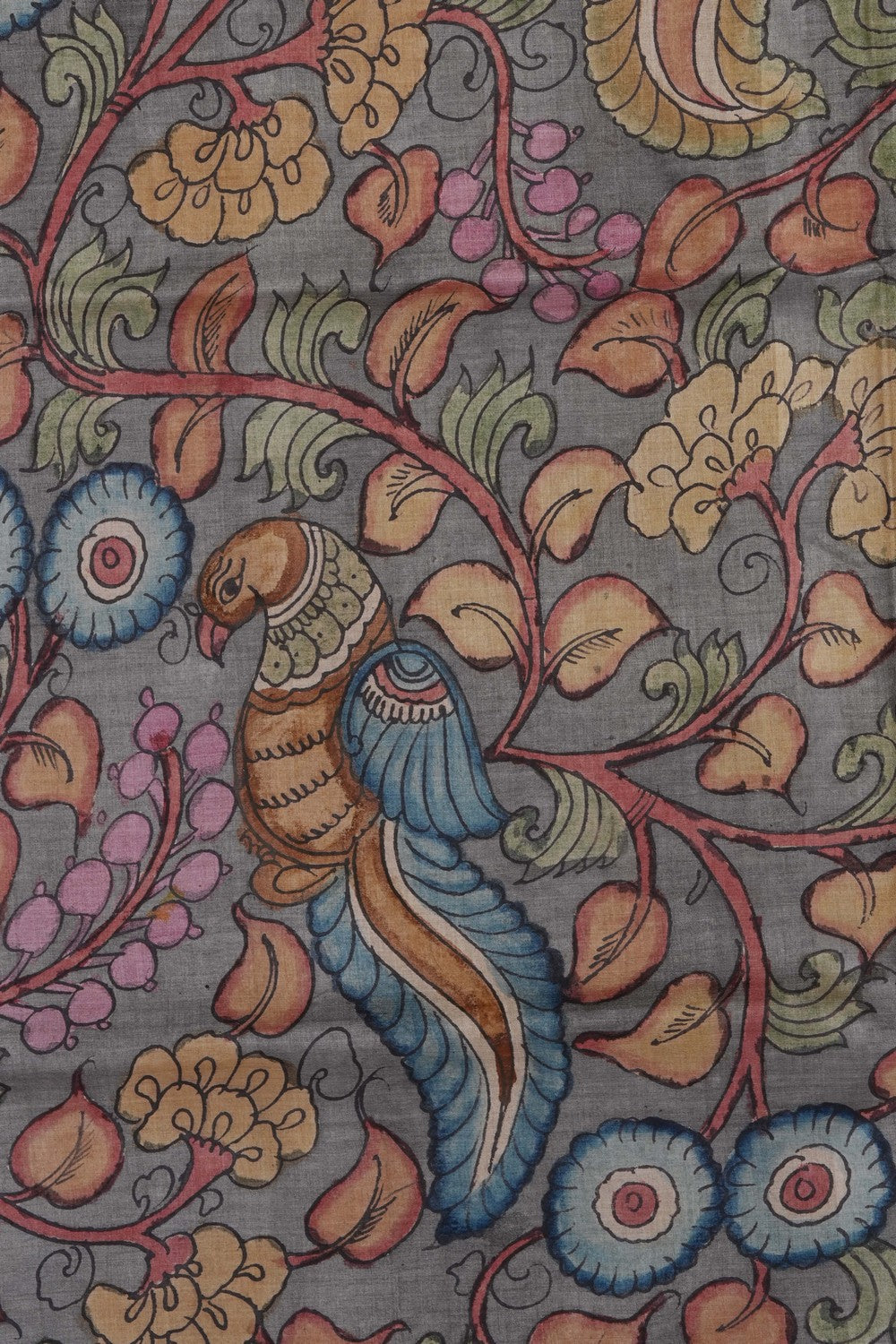 Image of Kalamkari Painting Saree