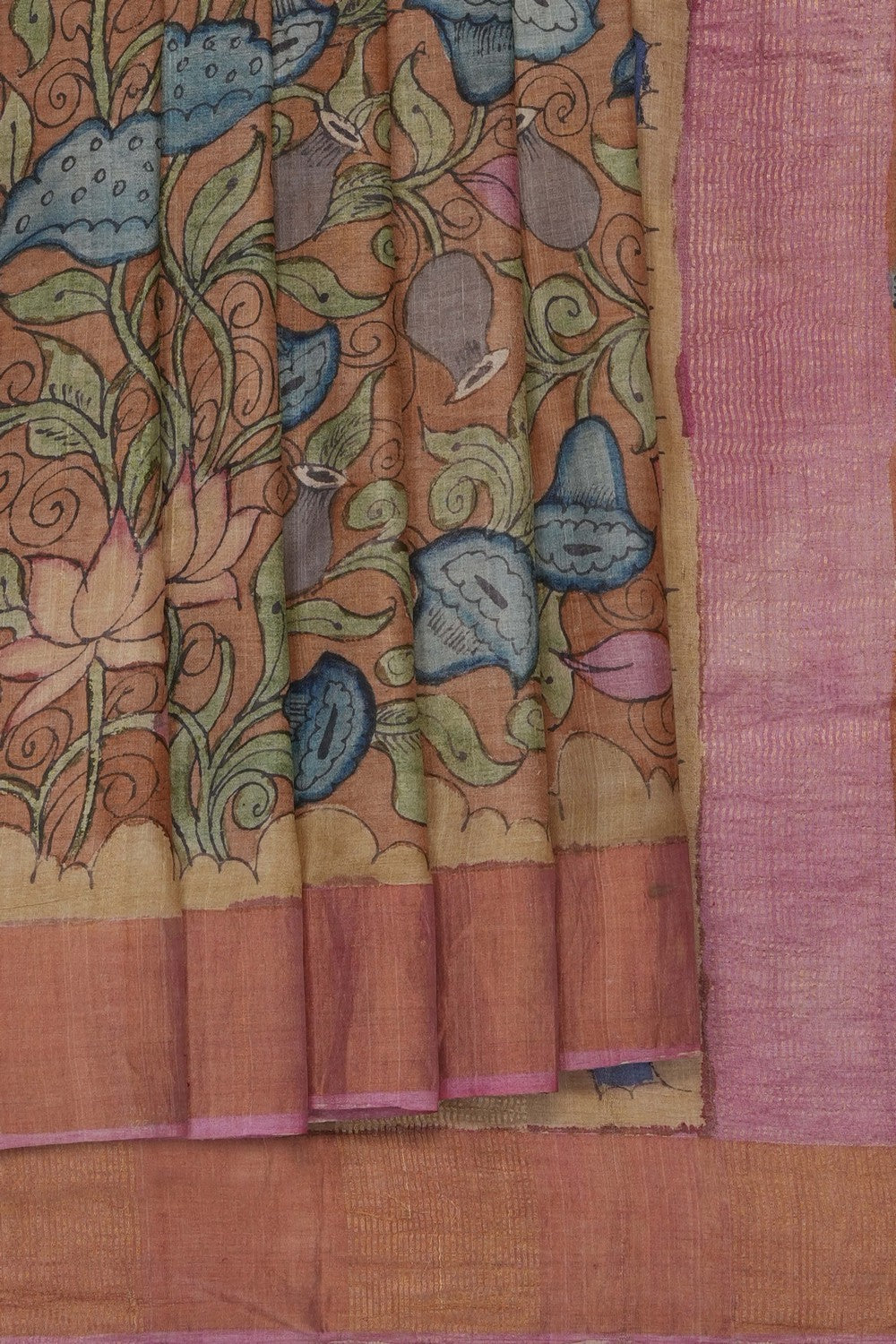 Image of Kalamkari Painting Saree