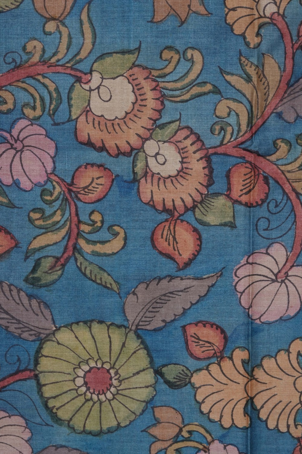 Image of Kalamkari Painting Saree