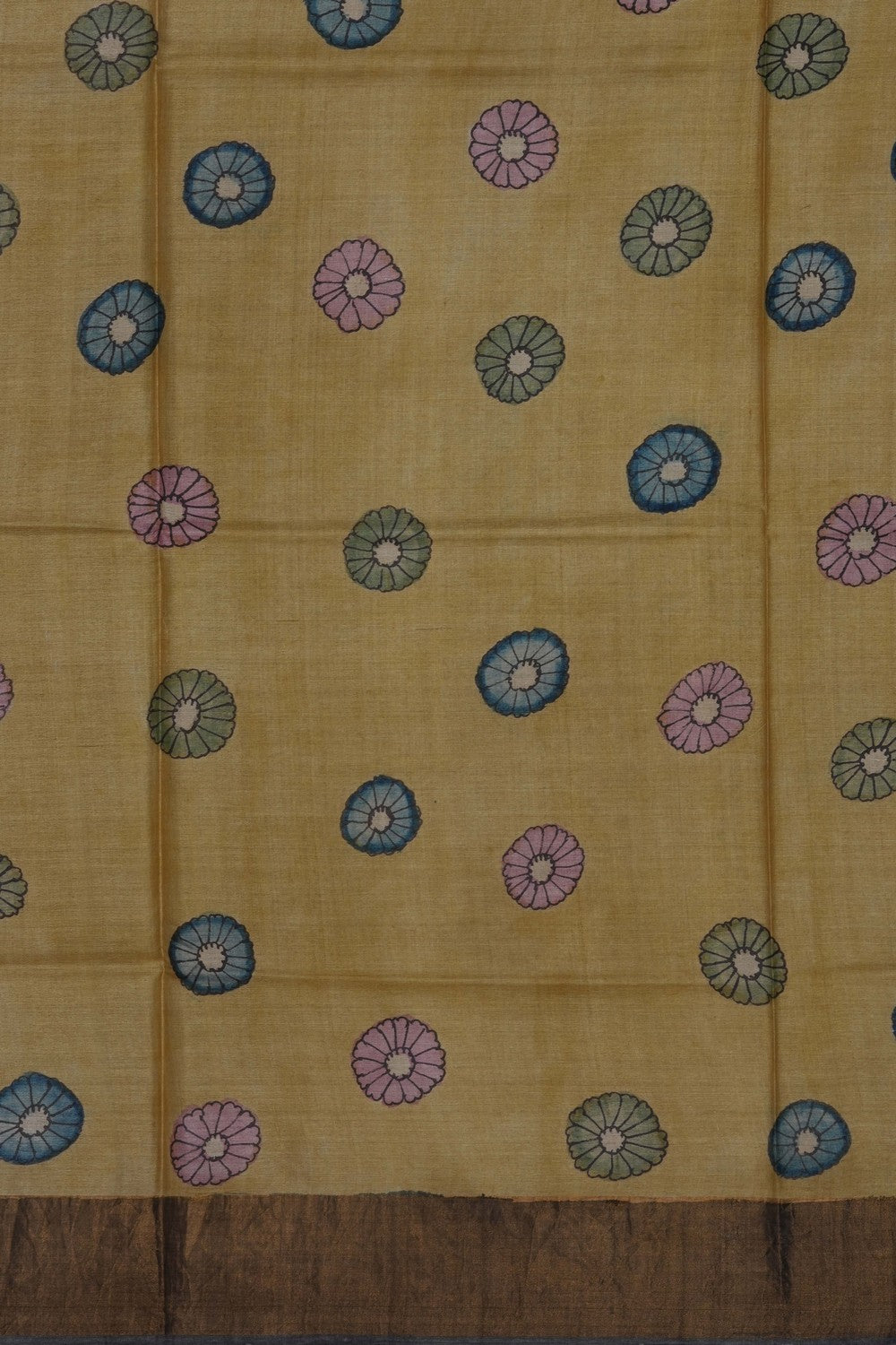 Image of Kalamkari Painting Saree