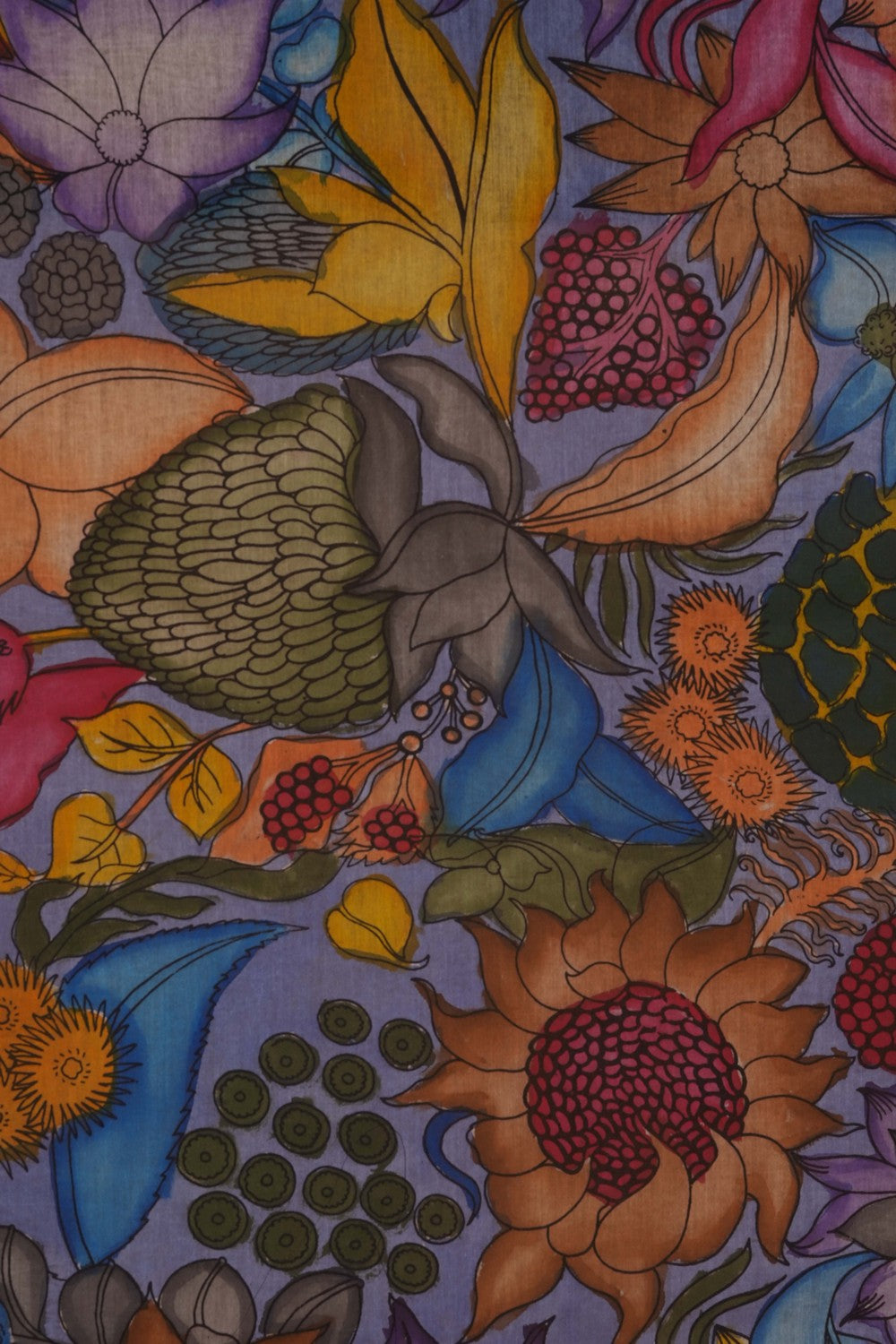 Image of Kalamkari Painting Saree