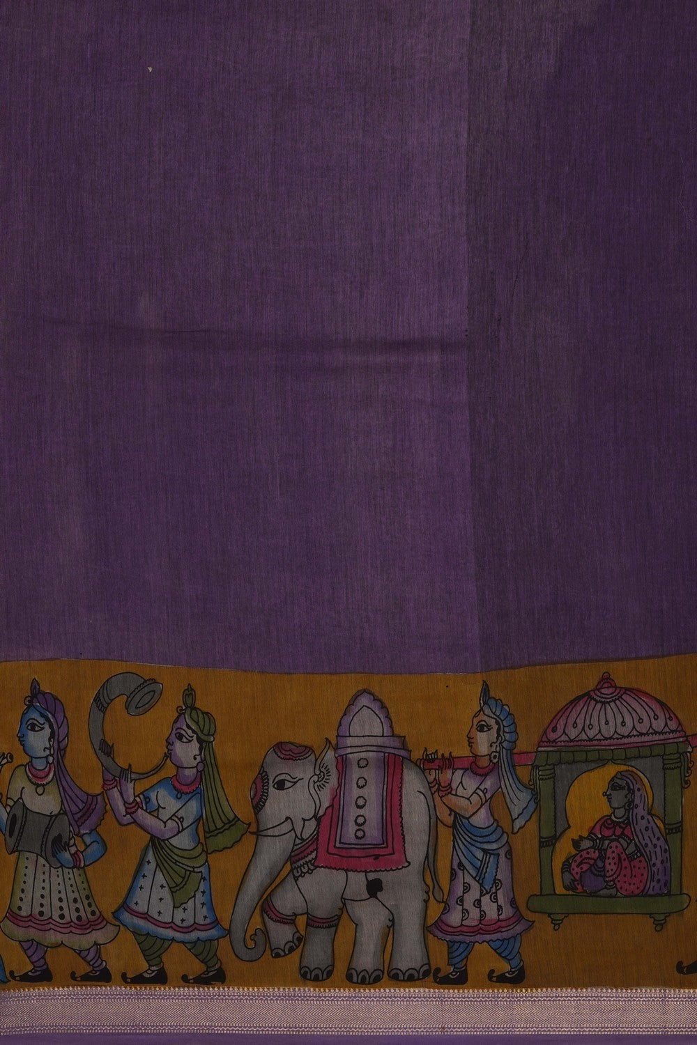 Image of Kalamkari Painting Saree
