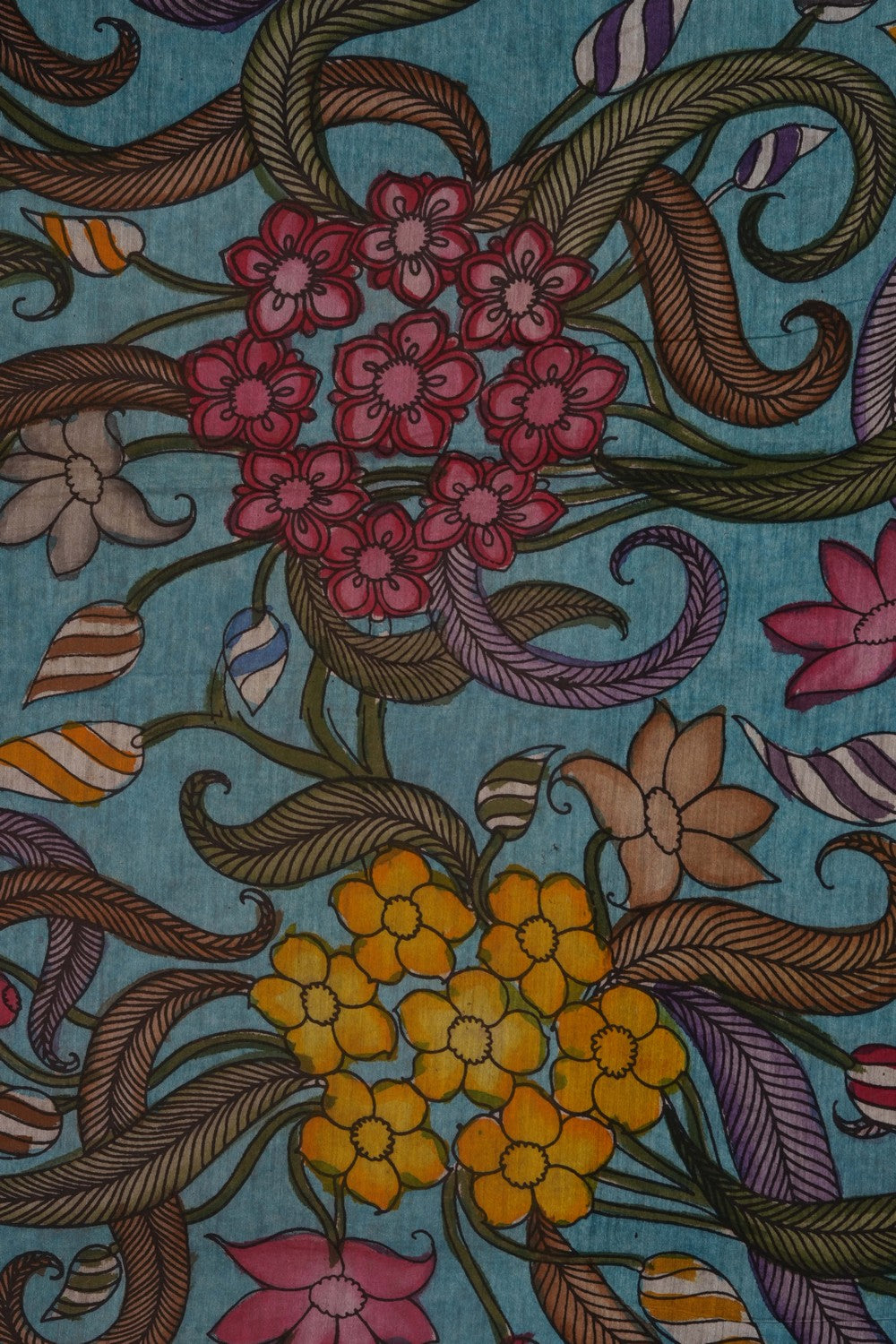Image of Kalamkari Painting Saree