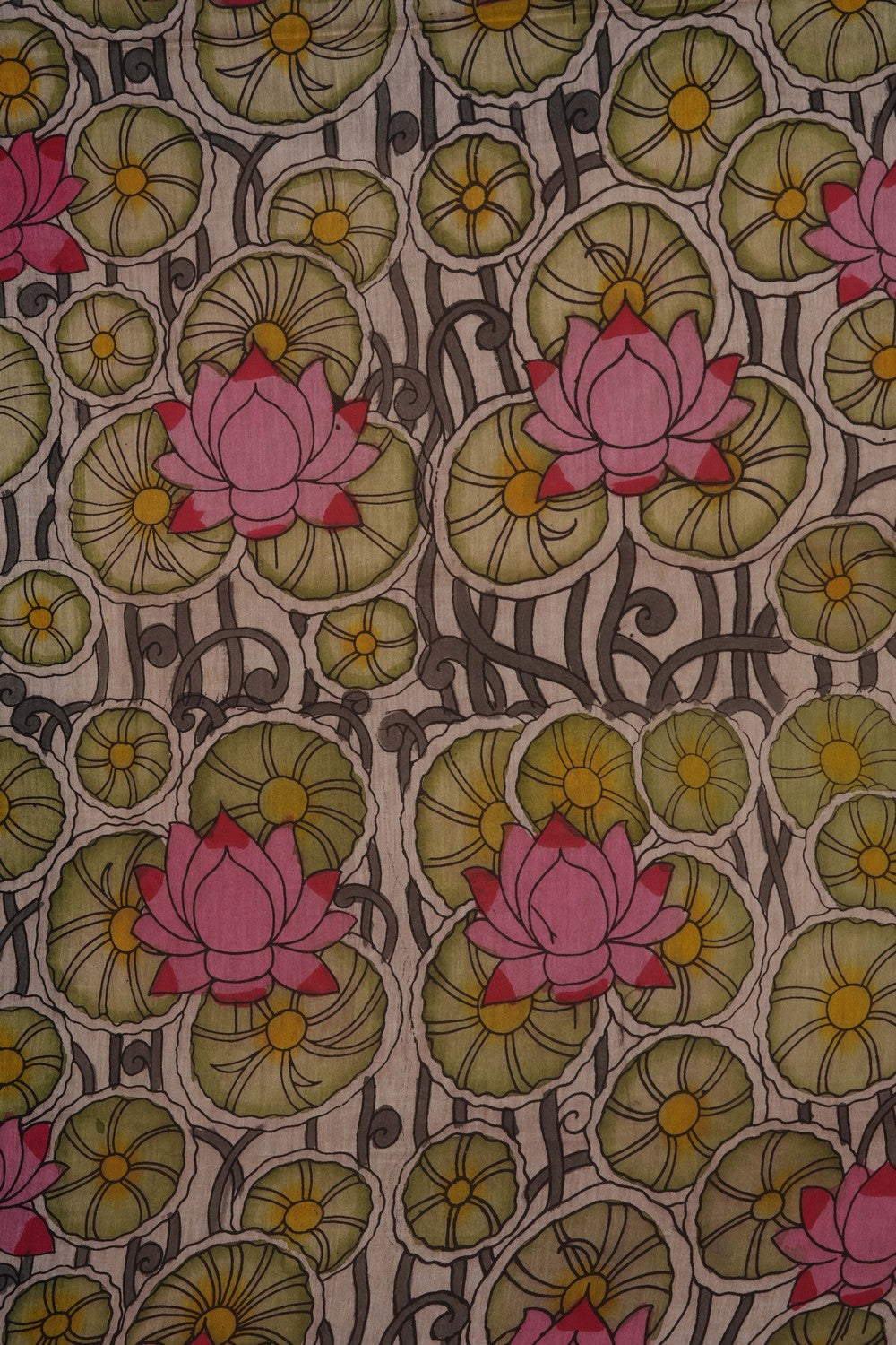 Image of Kalamkari Painting Saree