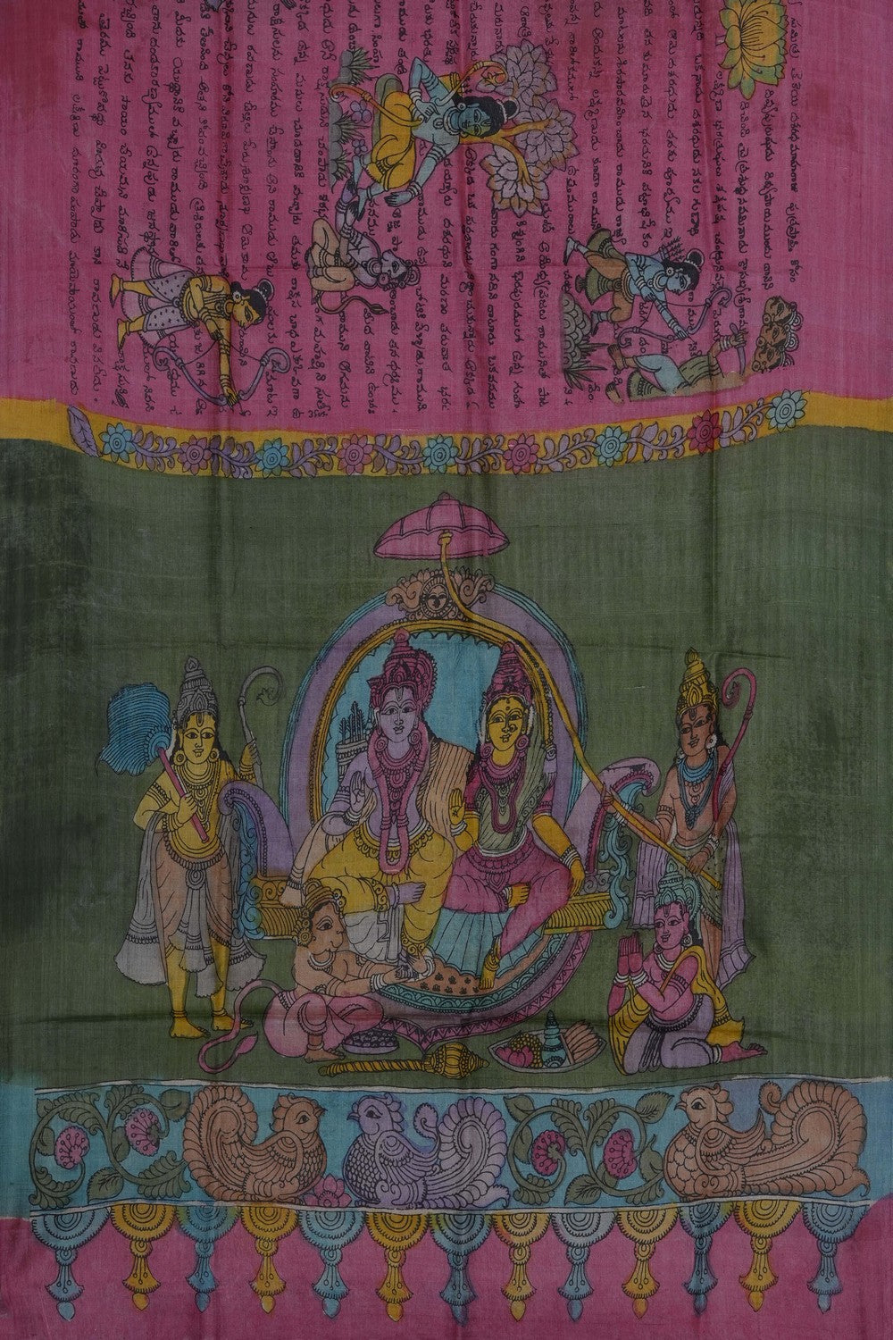 Image of Kalamkari Painting Dupatta