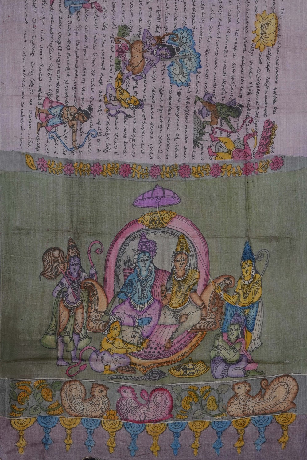 Image of Kalamkari Painting Dupatta