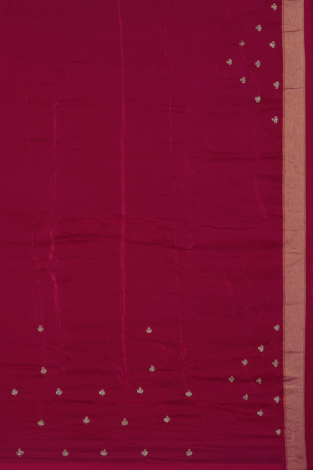 Image of Orange Embroidery Saree