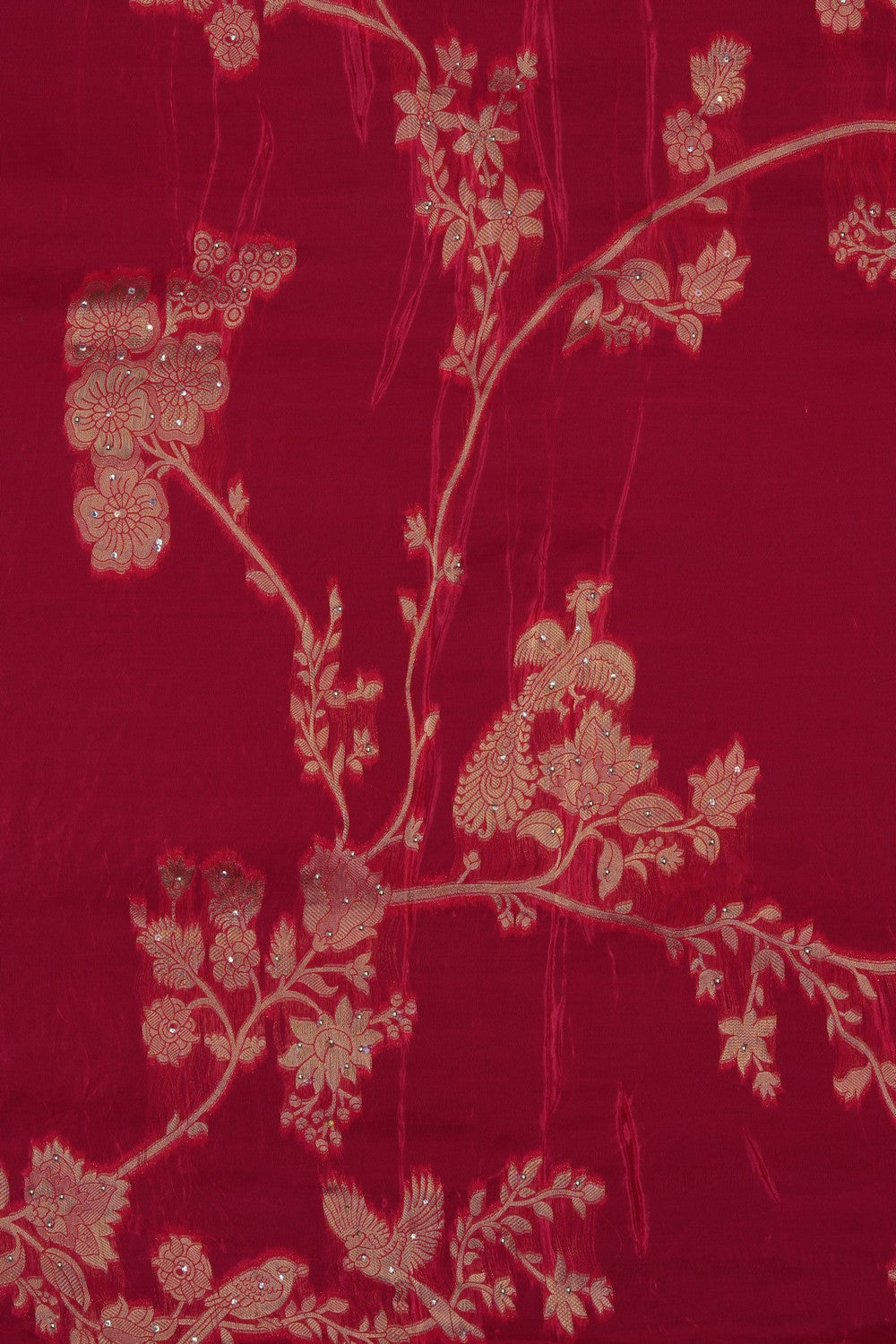 Image of Pink Embroidery Silk Saree