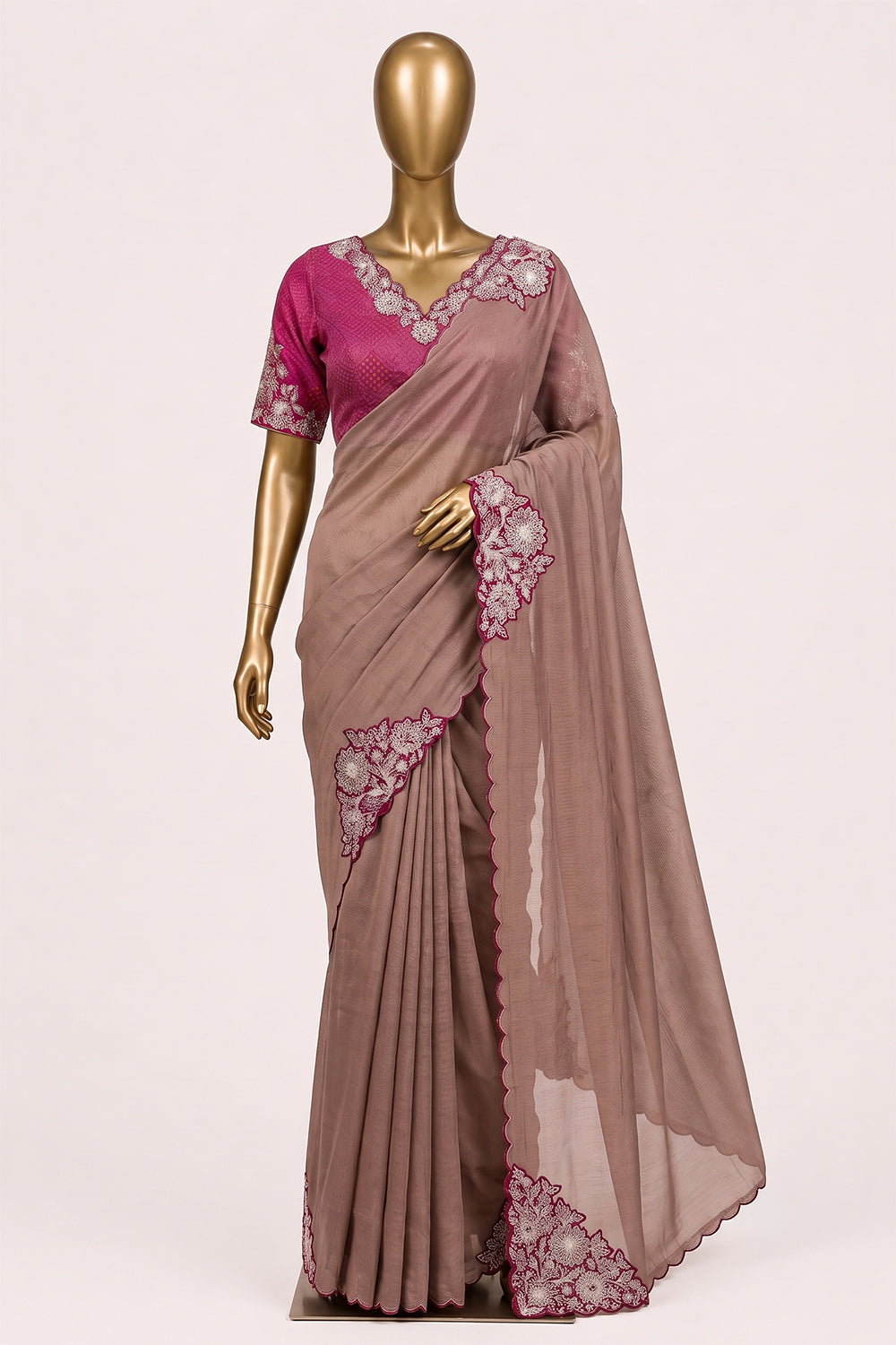 Image of Skillfully Appliquéd Onto The Drape