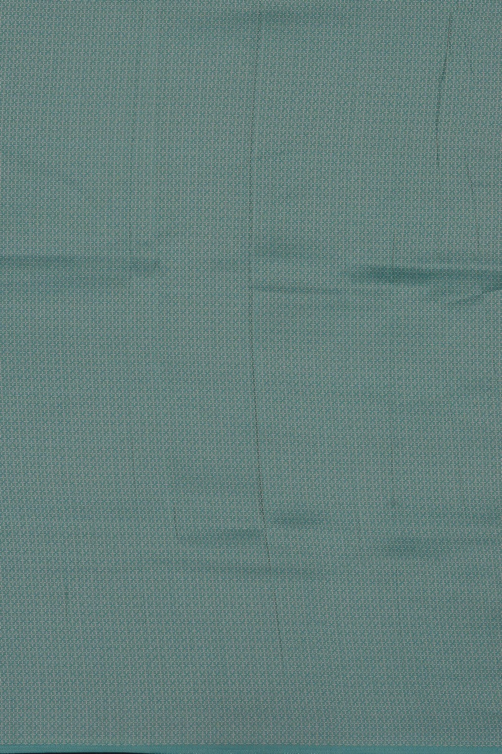 Image of Sea Blue Brocade Silk Saree