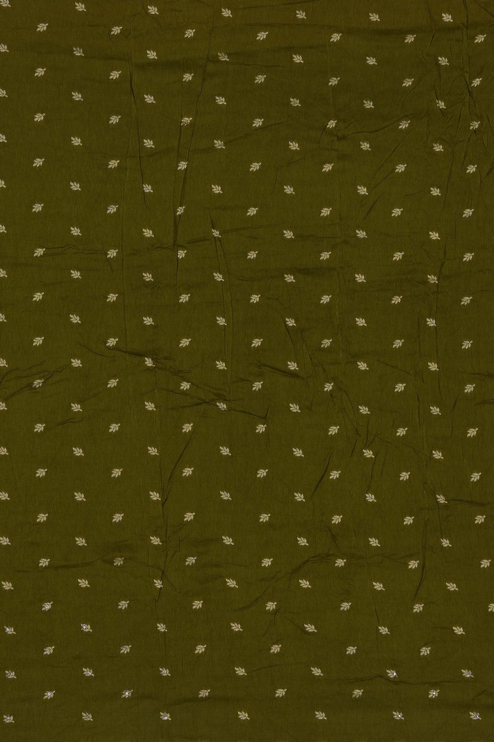 Image of Green Embroidery Saree