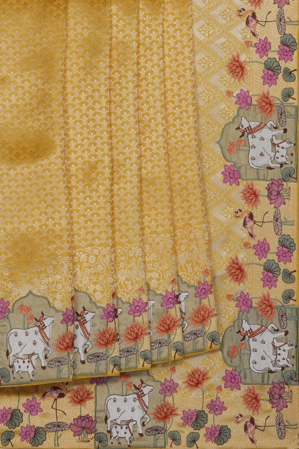 Image of Skillfully Appliquéd Onto The Drape