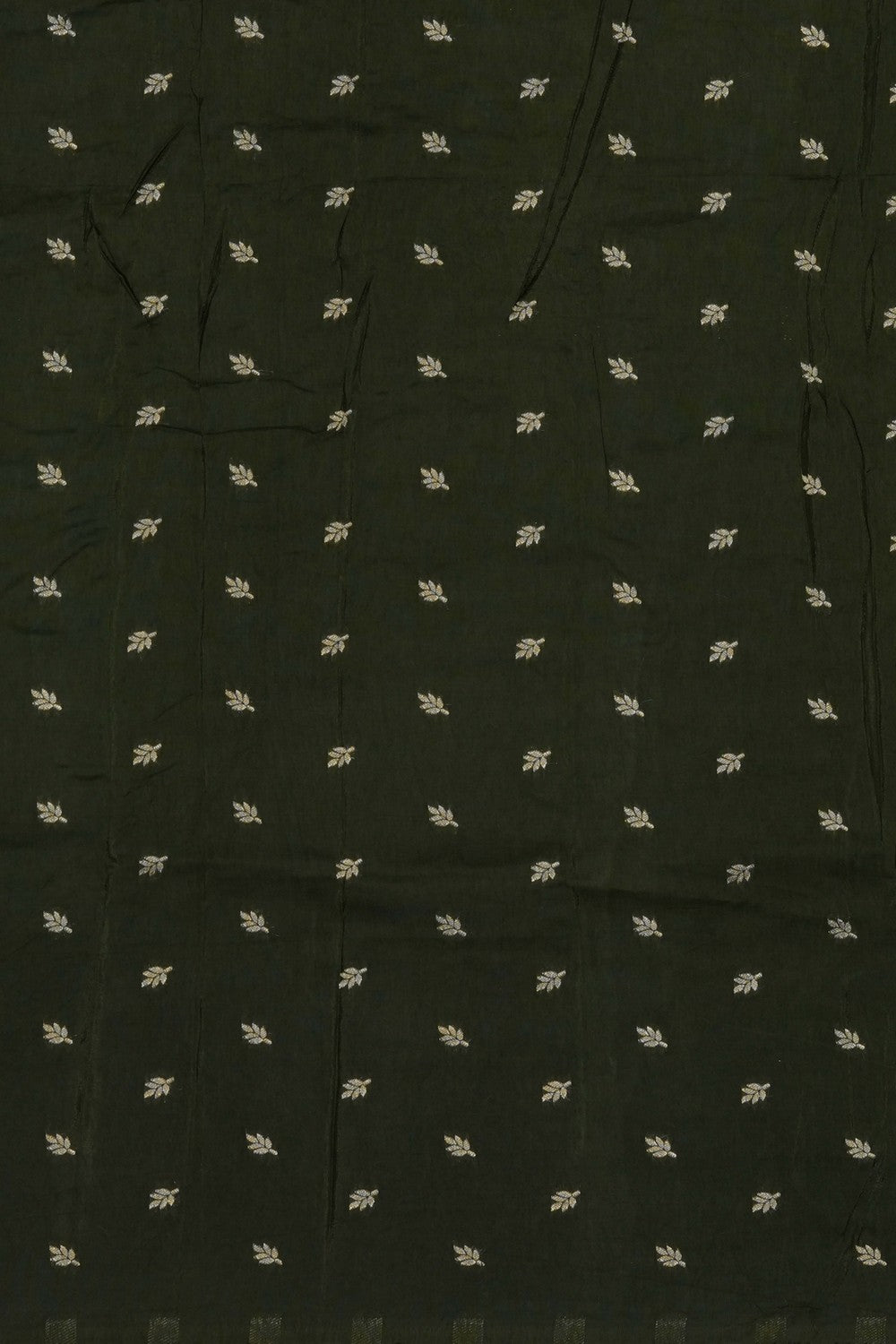 Image of Green Embroidery Saree