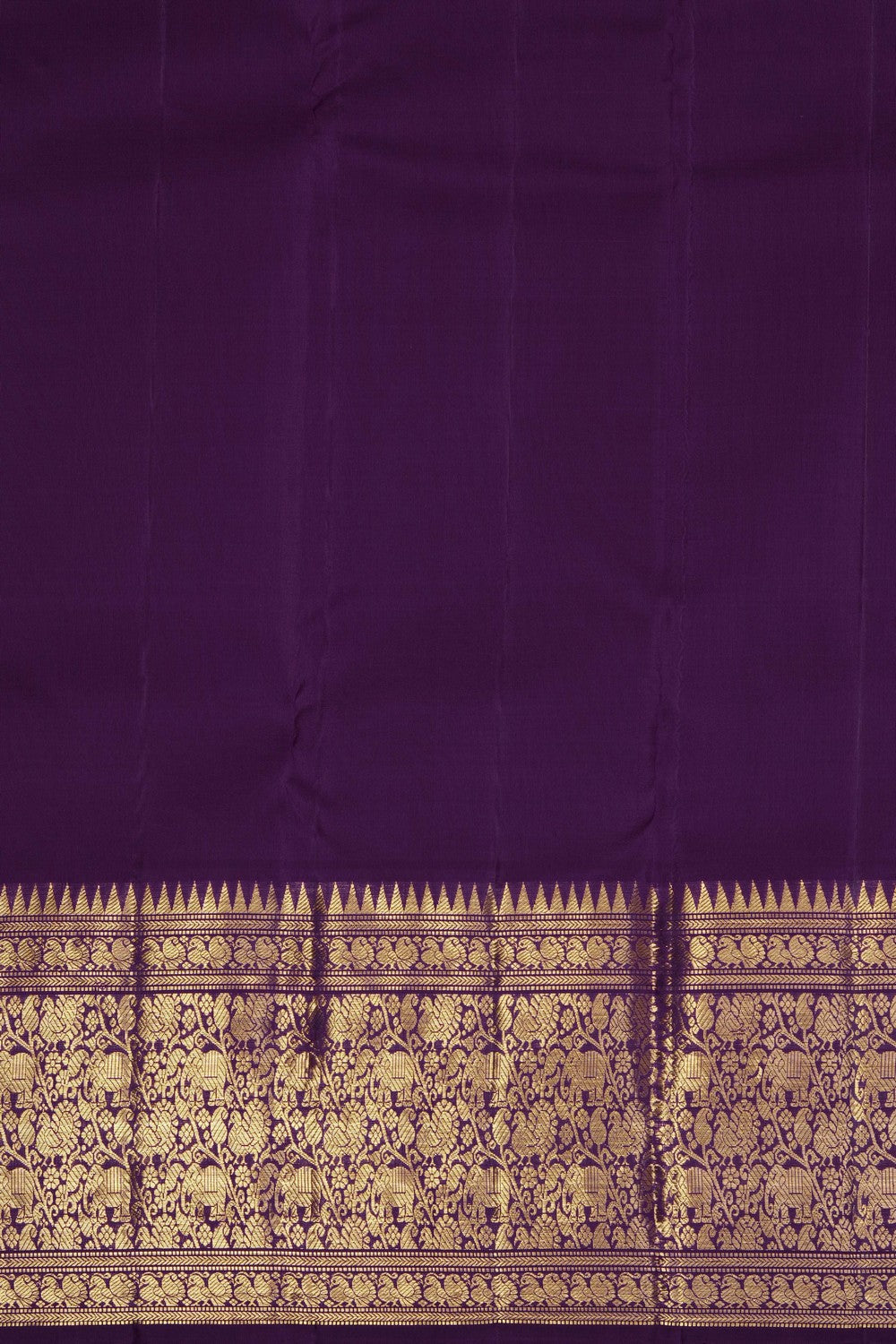 Image of Purple Kanchipattu Saree