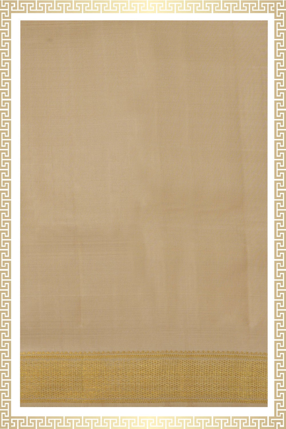 Image of Kanchi Silk Dhoti With Kanduva (8 X 4) 3 PCS Set
