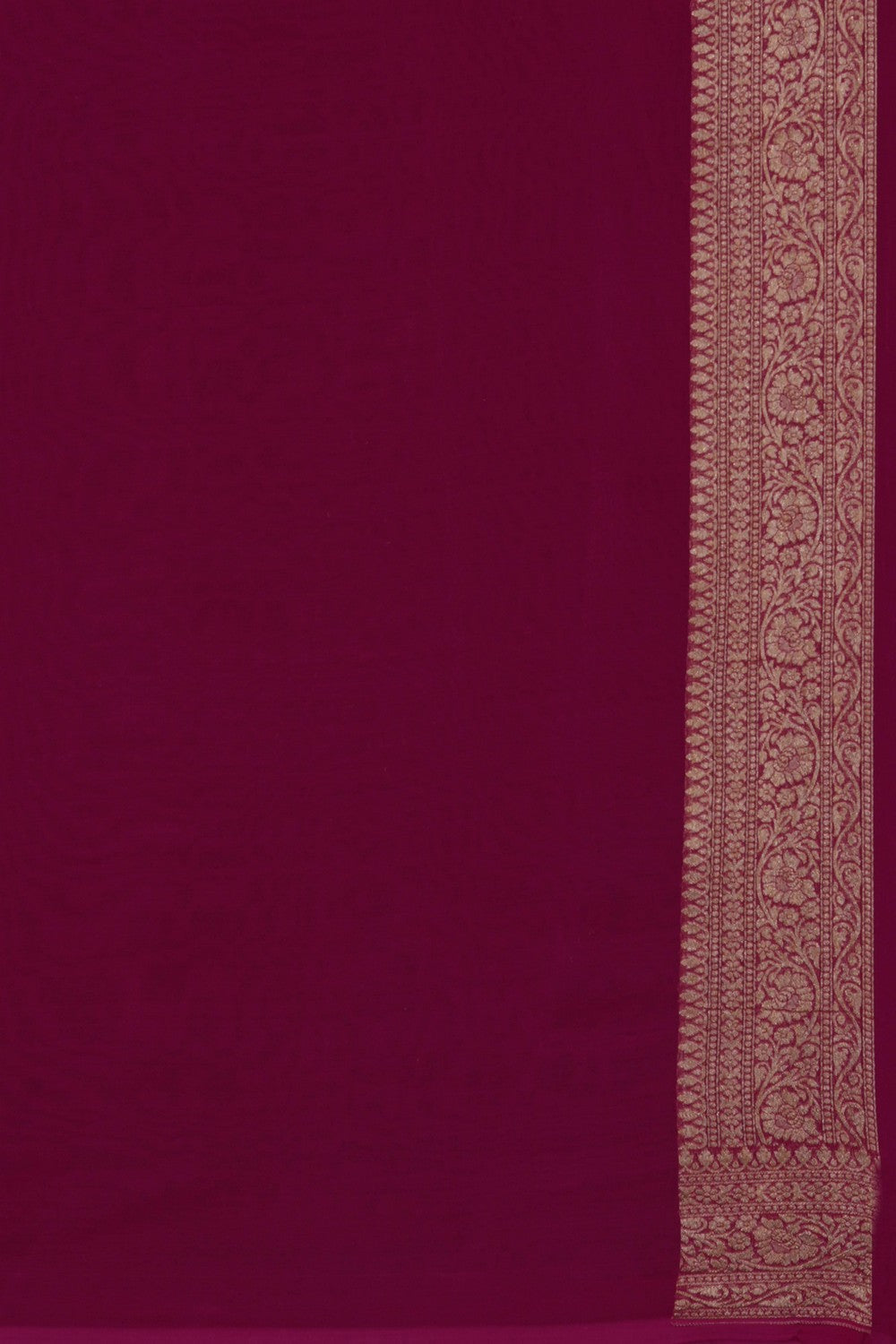 Image of Green Banarasi Georgette Saree