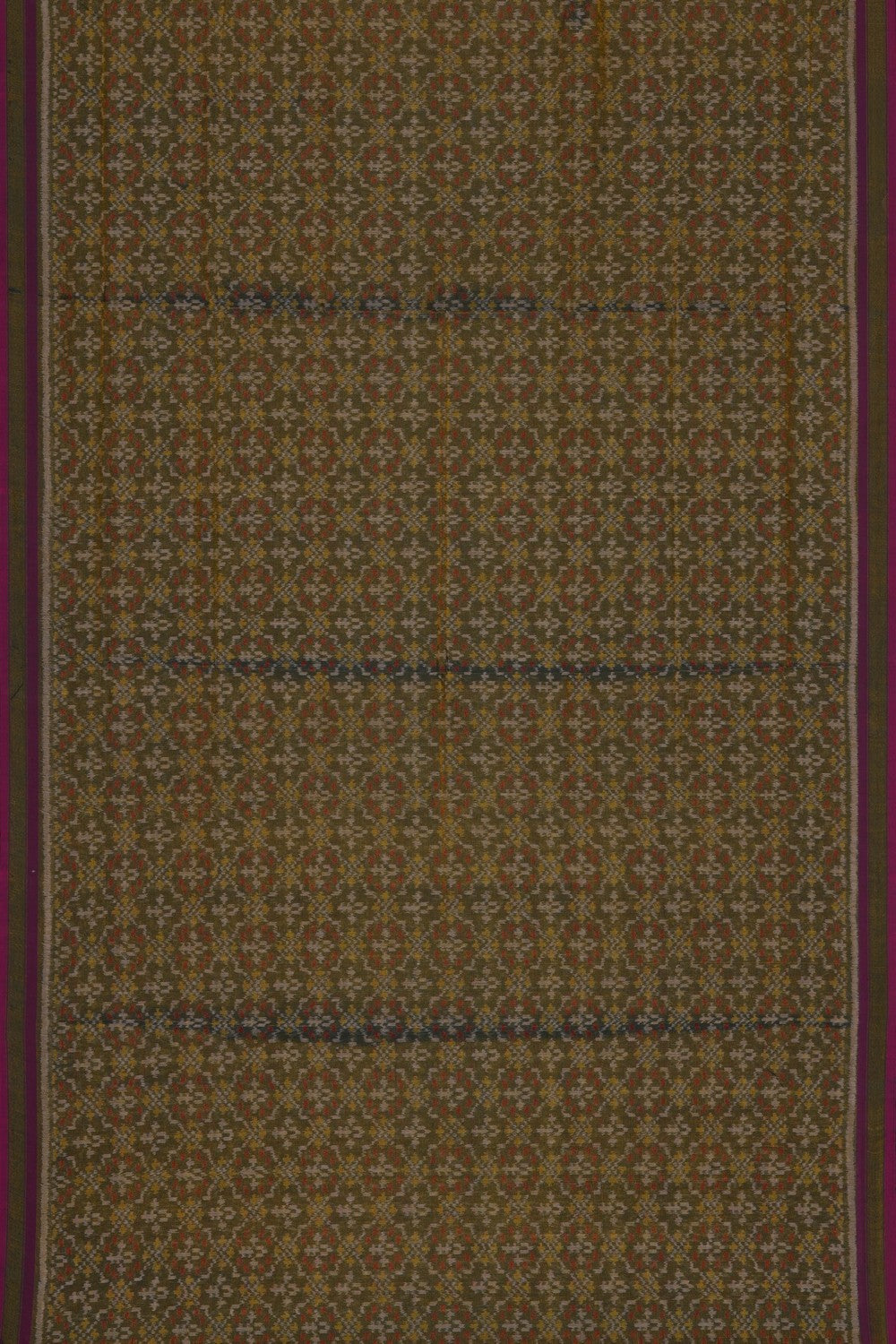Image of Rajkot Patola Silk Unstitched Suit With Dupatta (3 Pcs Set)