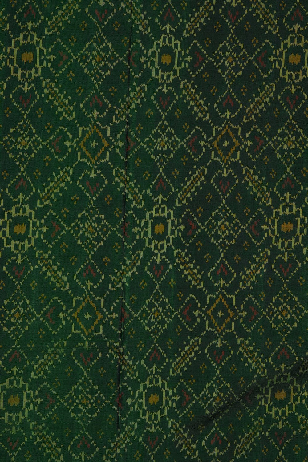 Image of Rajkot Patola Silk Unstitched Suit With Dupatta (3 Pcs Set)