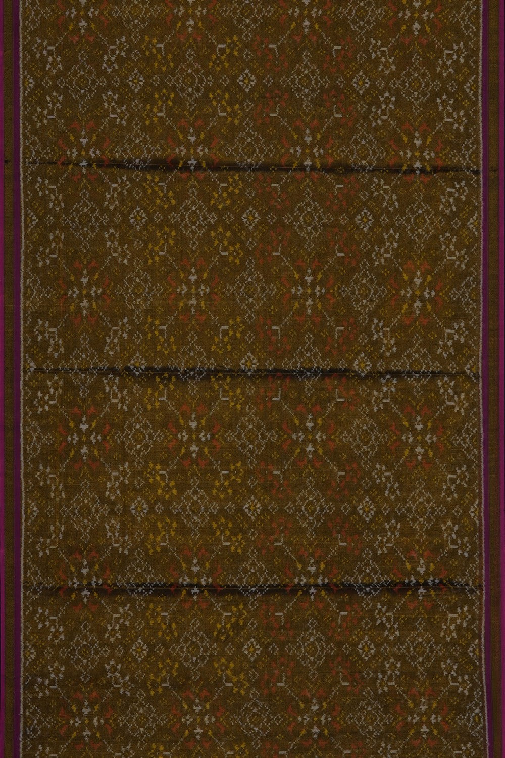 Image of Rajkot Patola Silk Unstitched Suit With Dupatta (3 Pcs Set)